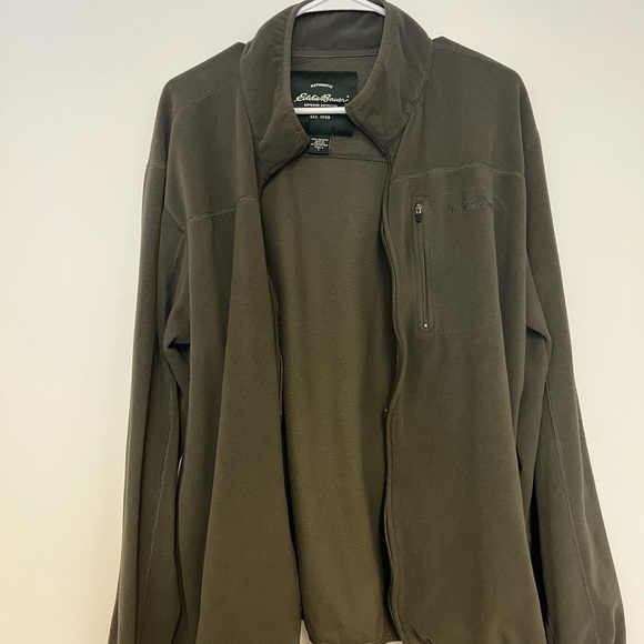 Dark Olive Eddie Bauer size L jacket - Picture 1 of 5